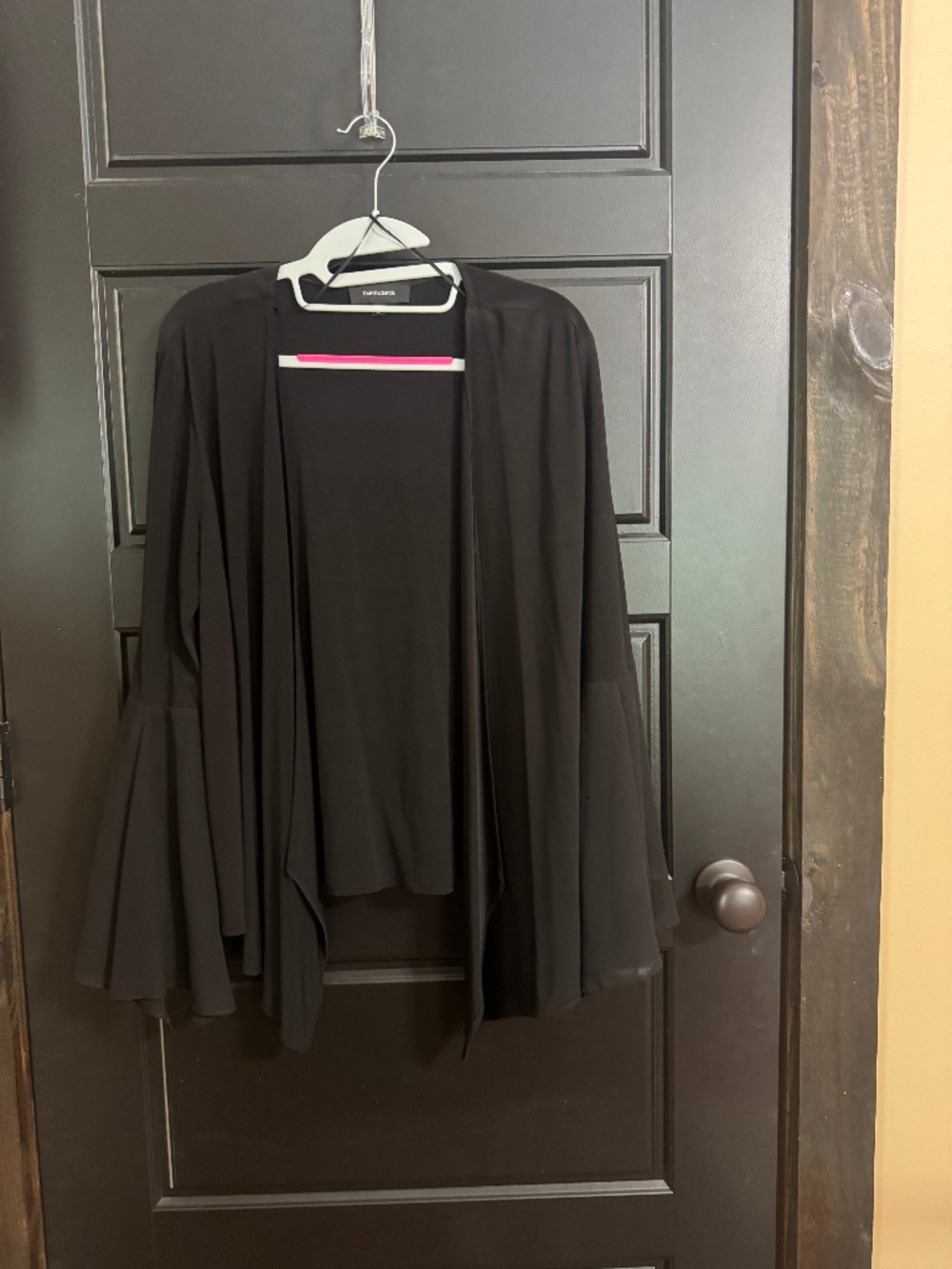 Lightweight Jacket with Dramatic Bell Sleeves